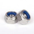 Stainless Steel Hex Nylon Locking Nuts